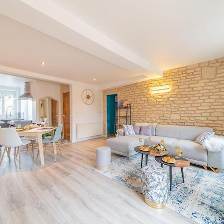Cote Cour, 3 Chambres, Terrasses, Jardin Prive Avec Terrain De Petanque, Cave Voutee Corgoloin ภายนอก รูปภาพ